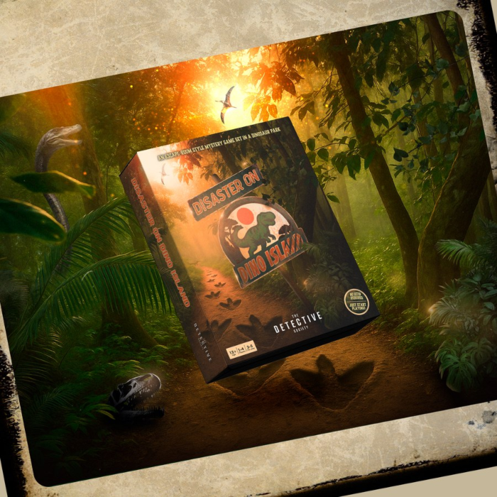 Couverture de Disaster On Dino Island