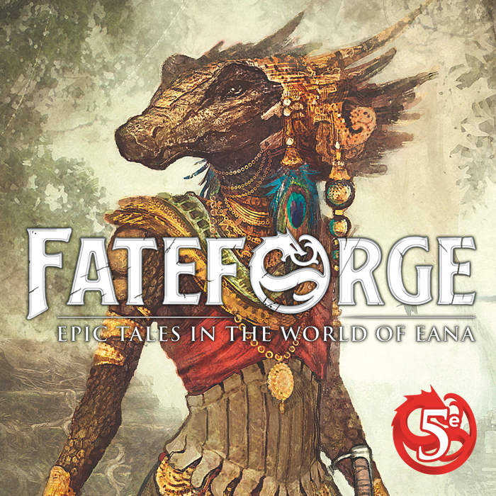 Couverture de Fateforge: a 5th Edition Role-Playing Game
