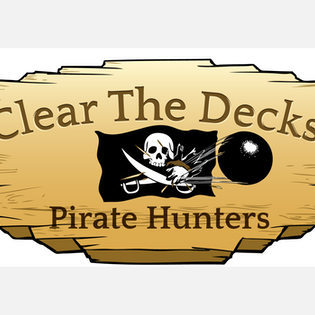 Couverture de Pirate Hunter expansion for Clear the Decks!
