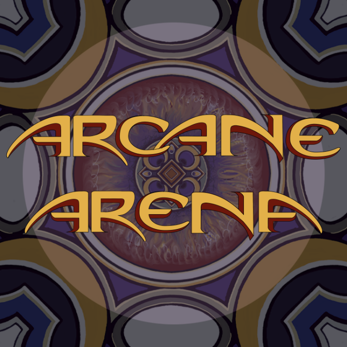 Couverture de Arcane Arena - A deck-building tactics boardgame