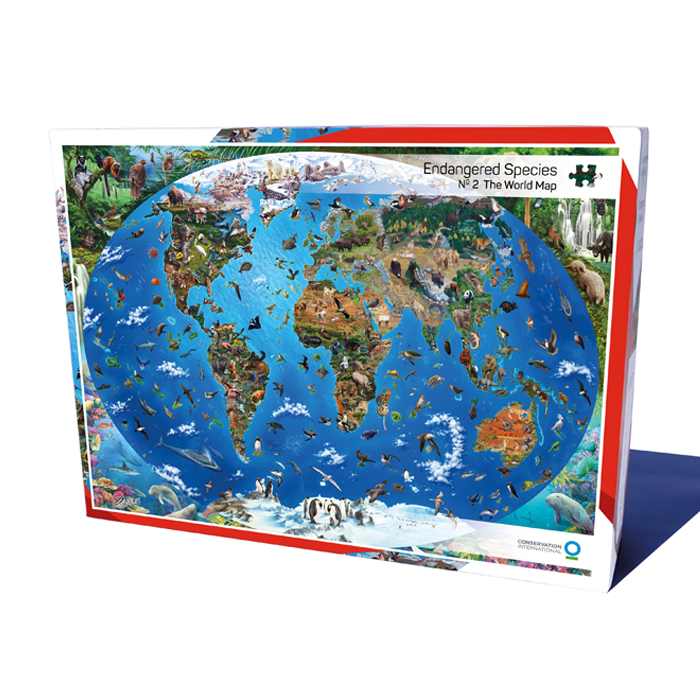 Couverture de Endangered Species - The World Map