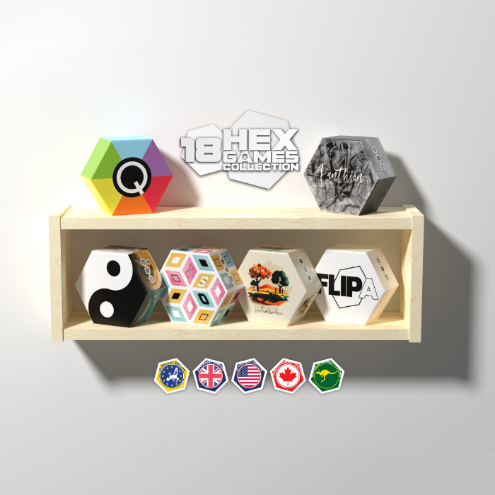 Couverture de 18 HEX GAMES Collection