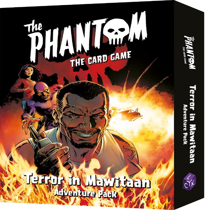 Couverture de The Phantom: The Card Game - Terror in Mawitaan