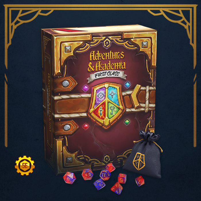 Couverture de Adventures & Academia: First Class