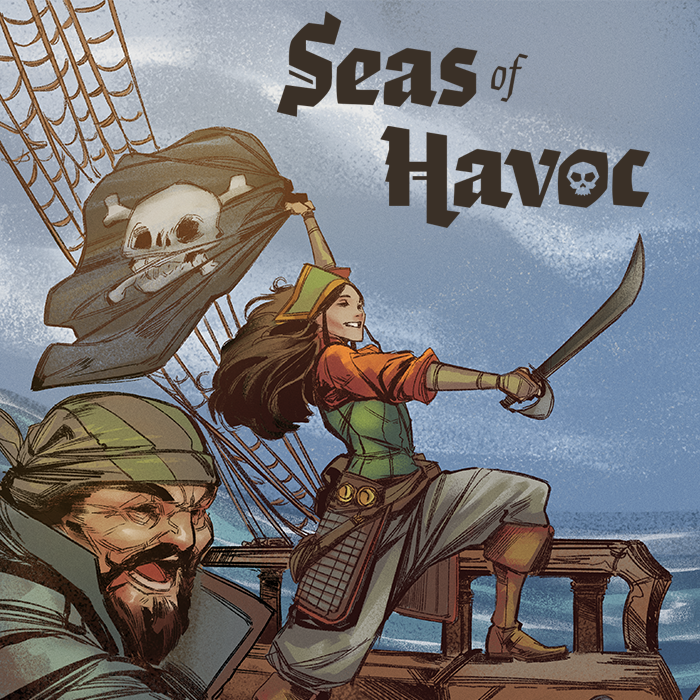 Couverture de Seas of Havoc