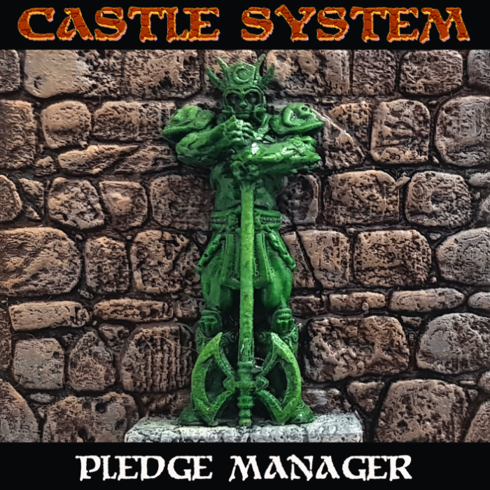 Couverture de CASTLE SYSTEM - Magnetic Modular Terrain for RPG & Wargames