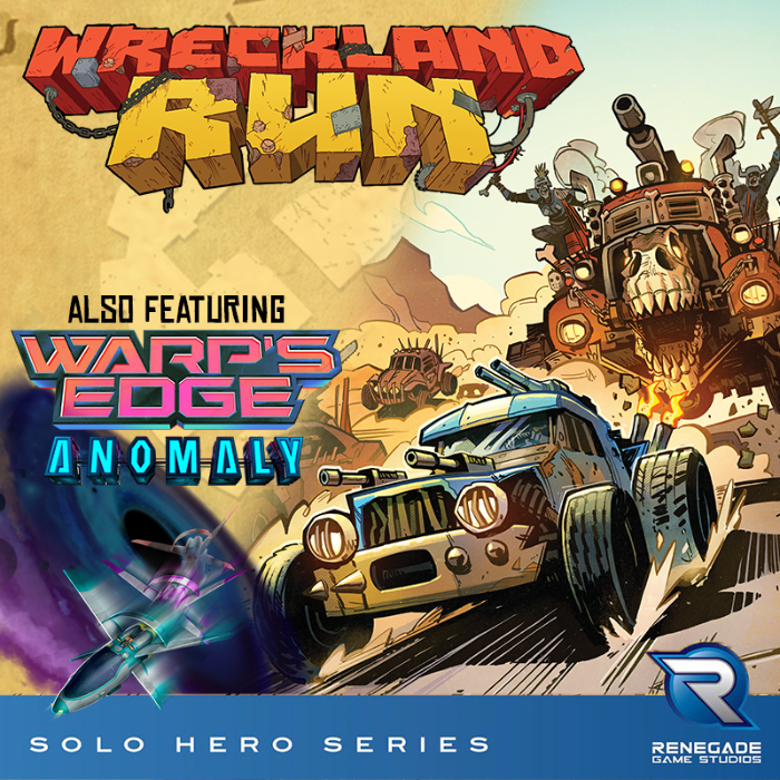 Couverture de Wreckland Run - A solo game from the creators of Warp's Edge