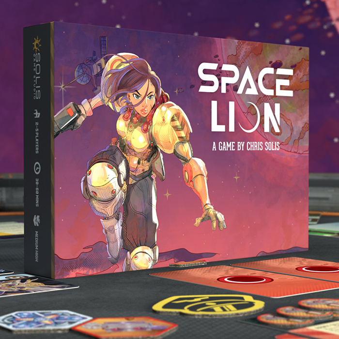 Couverture de Space Lion