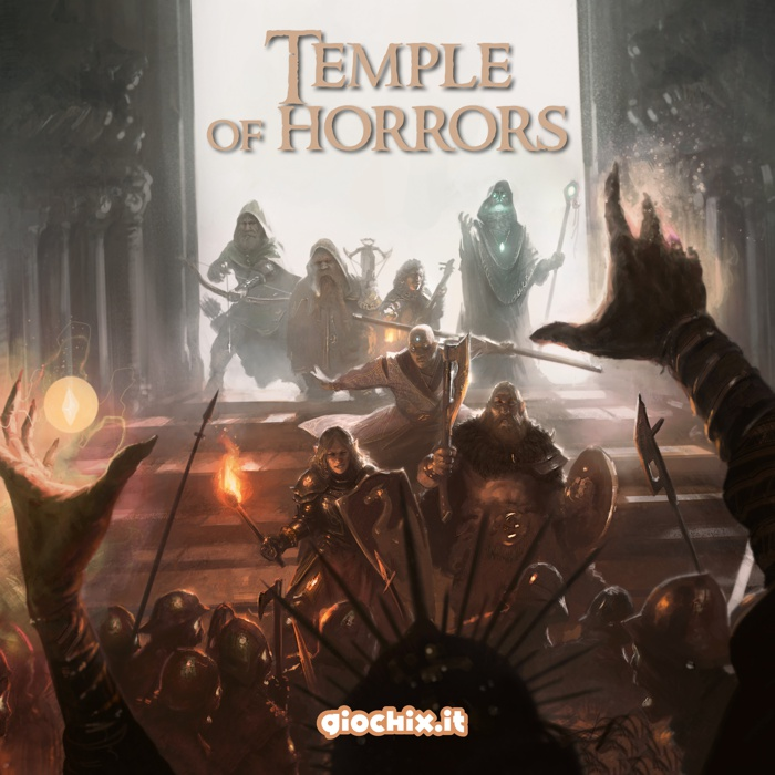 Couverture de Temple of Horrors