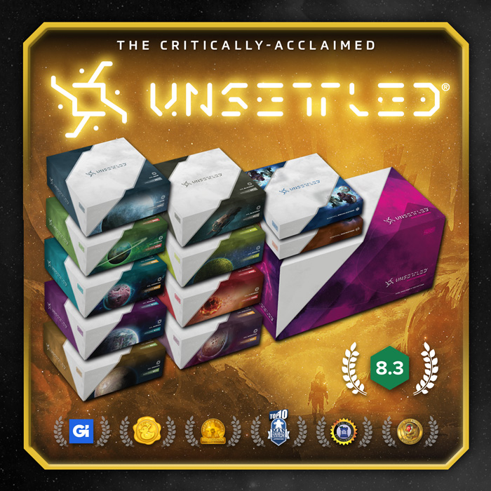 Couverture de Unsettled
