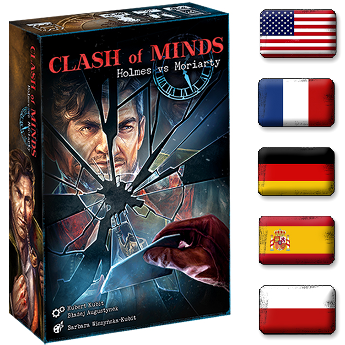 Couverture de Clash of Minds: Holmes vs Moriarty
