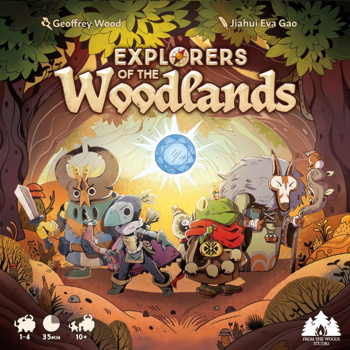 Couverture de Explorers of the Woodlands