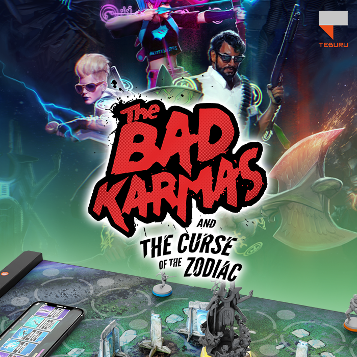 Couverture de TEBURU presents The Bad Karmas