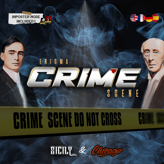 Couverture de Enigma: Crime Scene "Chicago & Sicily"