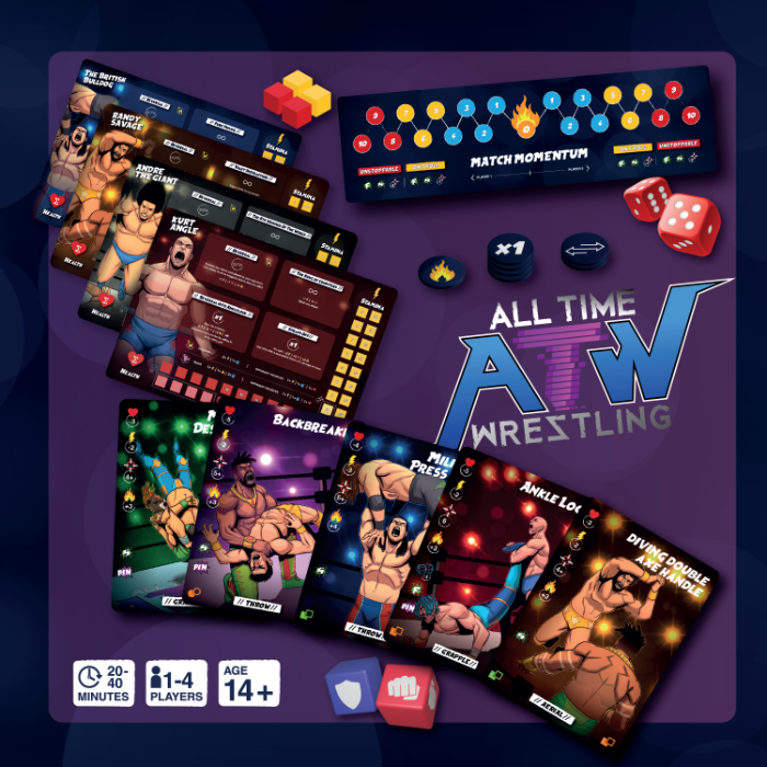 Couverture de All Time Wrestling