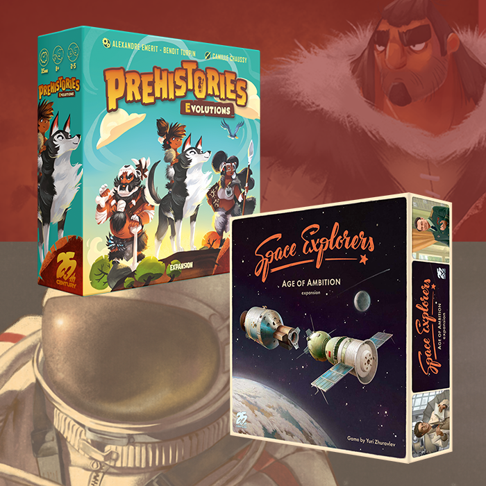 Space Explorers Age of Ambition and Prehistories Evolutions Expansions