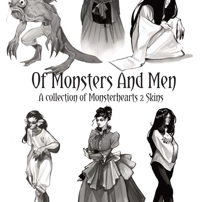 Couverture de Monsters and Men - A Monsterhearts 2 Skin Anthology