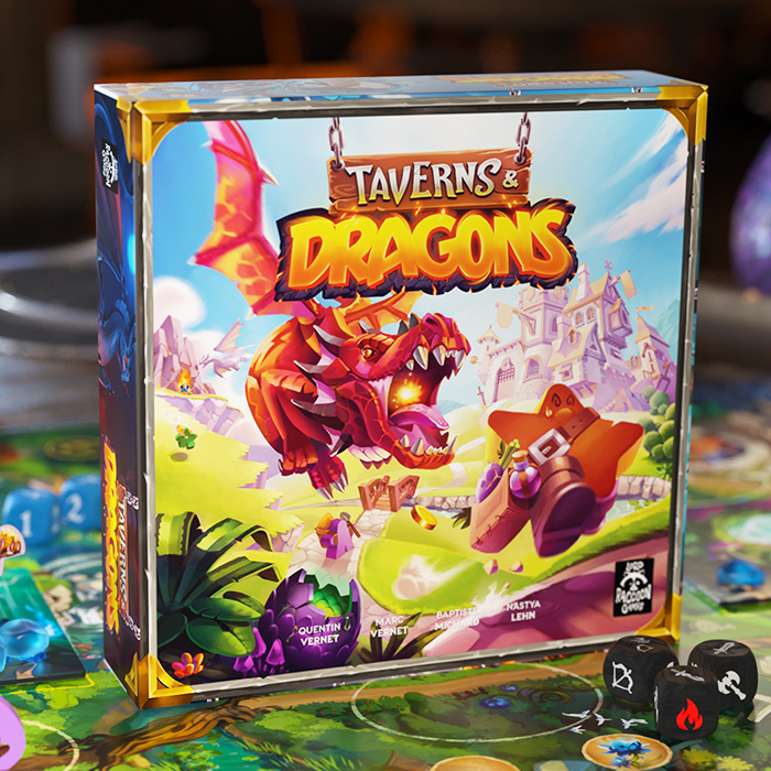 Couverture de Taverns & Dragons