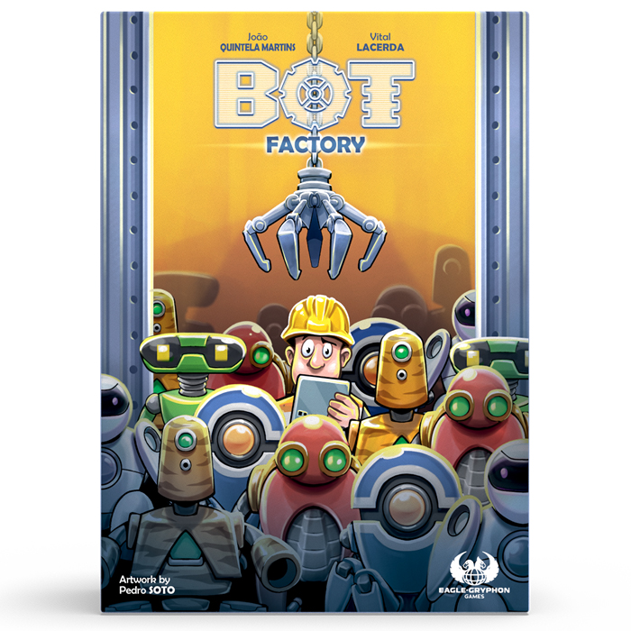 Couverture de Bot Factory by João Quintela Martins & Vital Lacerda
