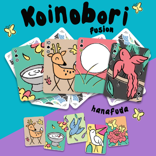 Couverture de Koinobori Hanafuda & Fusion Playing Cards