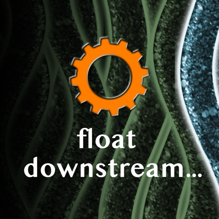 Couverture de float downstream