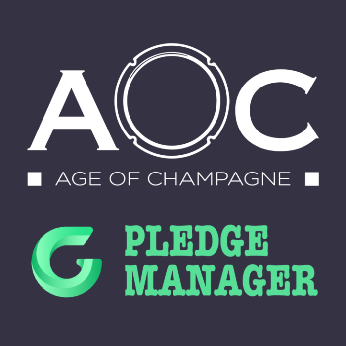 Couverture de Age of Champagne (AoC)  - PLEDGE MANAGER