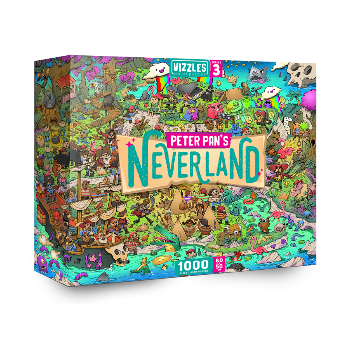 Couverture de Vizzles Series 3: Peter Pan's Neverland