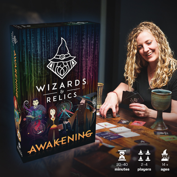 Couverture de Wizards & Relics Awakening - A Magical Card Game
