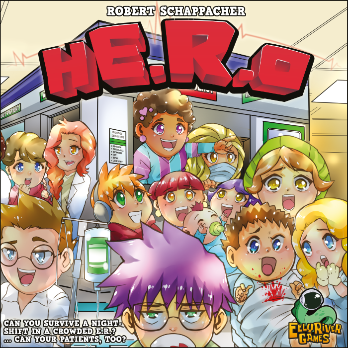 Couverture de HE.R.O - The Emergency Room Board Game (relaunch)