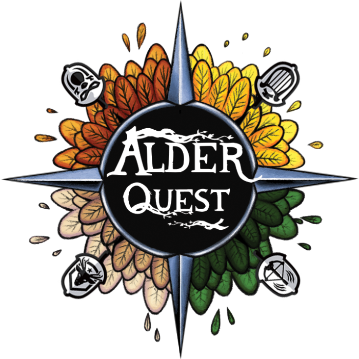 Couverture de AlderQuest - A Wintry Mix of Area Control and Match-3