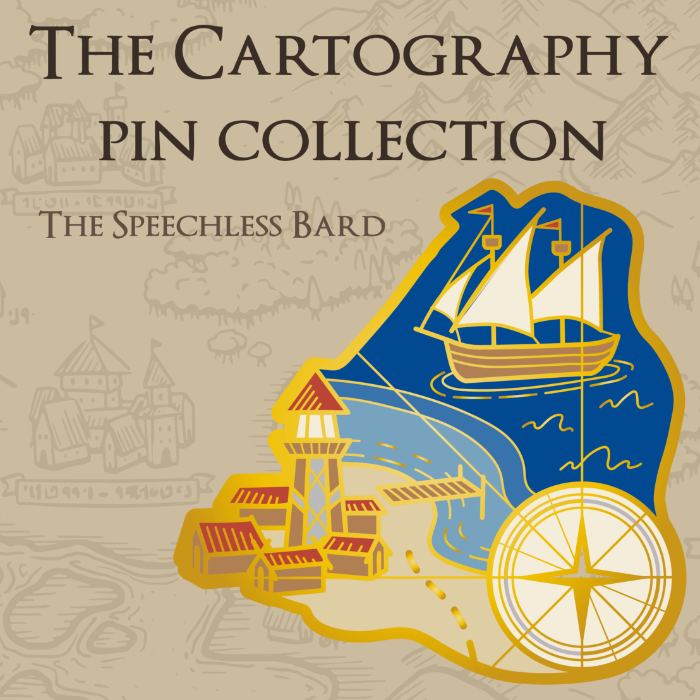 Couverture de The Cartography Collection - Enamel Pins