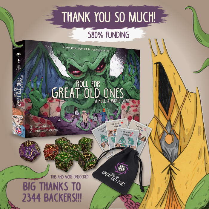 Couverture de Roll For Great Old Ones - A Roll & Write Game