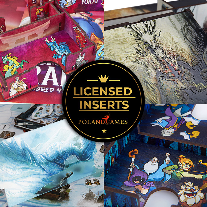 Couverture de Colorful inserts with original artworks for popular games 2