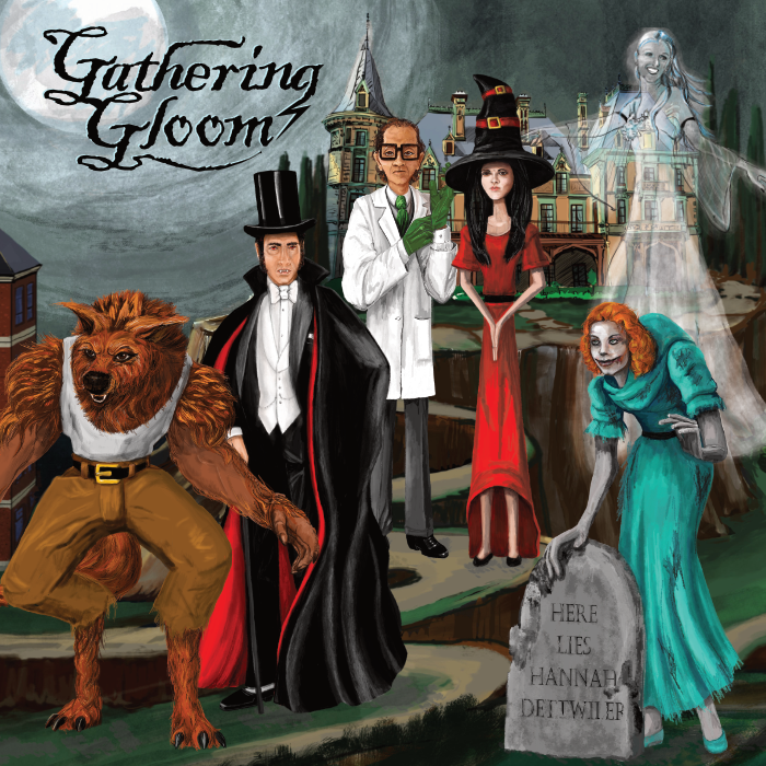 Couverture de Gathering Gloom - A Killer Co-op Game for 1 to 5 Monsters