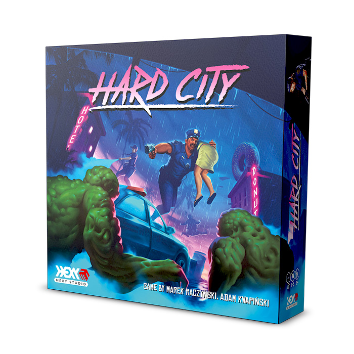Couverture de Hard City