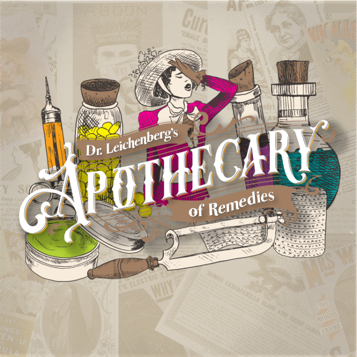 Couverture de Dr. Leichenberg's Apothecary of Remedies