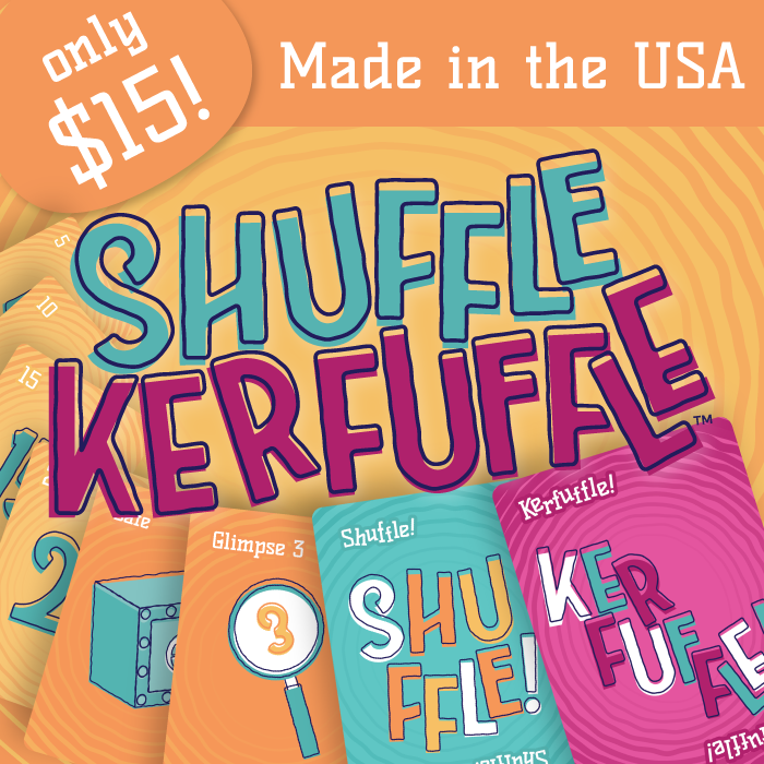 Couverture de Shuffle Kerfuffle: Push Your Luck and Shuffle The Deck!