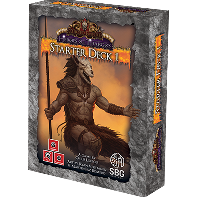 Couverture de Heroes of Thargos Card Game - The Starter Deck