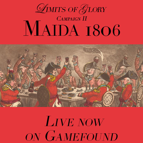 Couverture de Maida 1806, Limits of Glory, Campaign II