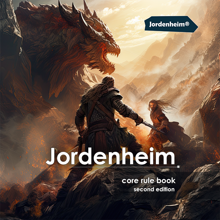 Couverture de Jordenheim Core Rule Book - Second Edition (5E)