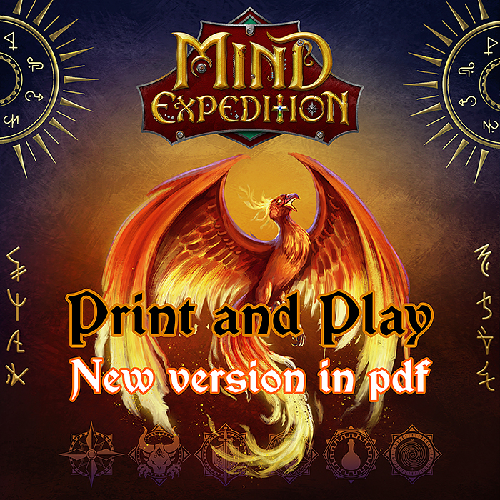 Couverture de Mind Expedition - Print and Play