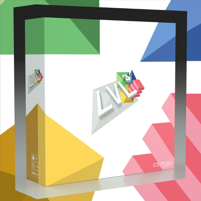 Couverture de LVL3 – Level 3 – Fast-Paced, Ultra-Challenging Board Game