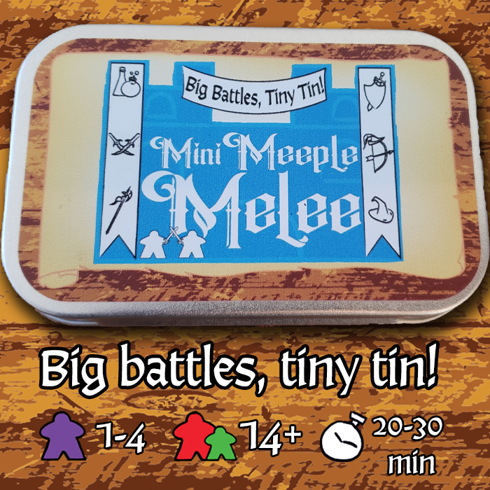 Couverture de Mini Meeple Melee
