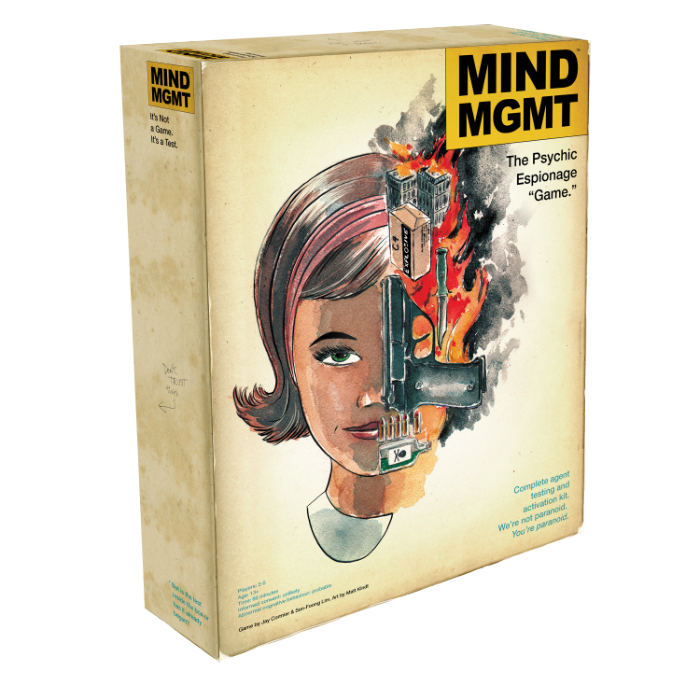 Couverture de MIND MGMT: The Psychic Espionage "Game"