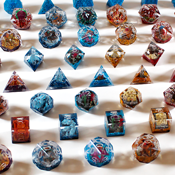 Couverture de Calamity & Mythical Dice Set Collection