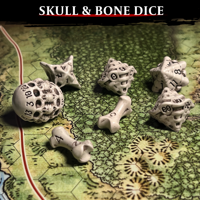 Couverture de Skull & Bone Dice Set