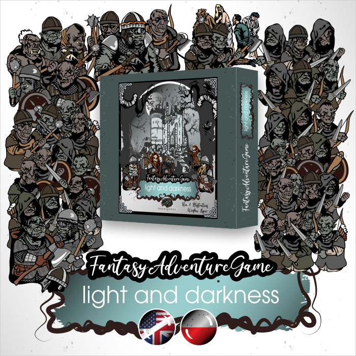 Couverture de Fantasy Adventure Game LIGHT AND DARKNESS