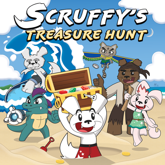 Couverture de Scruffys Treasure Hunt
