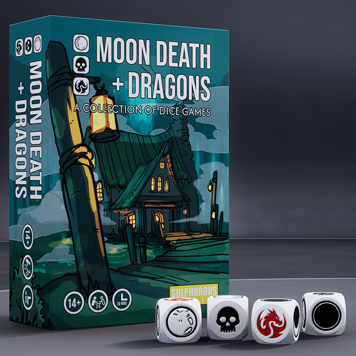Couverture de Moon Death + Dragons