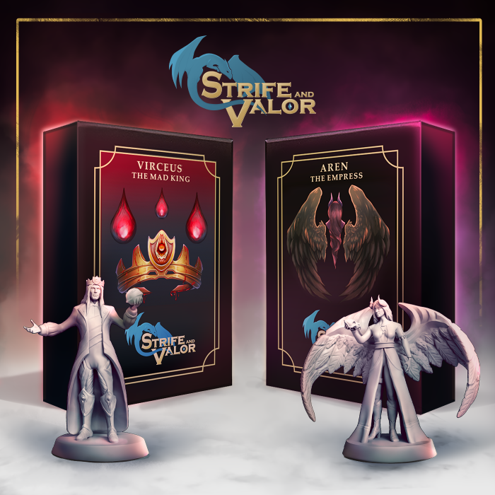 Couverture de Strife and Valor